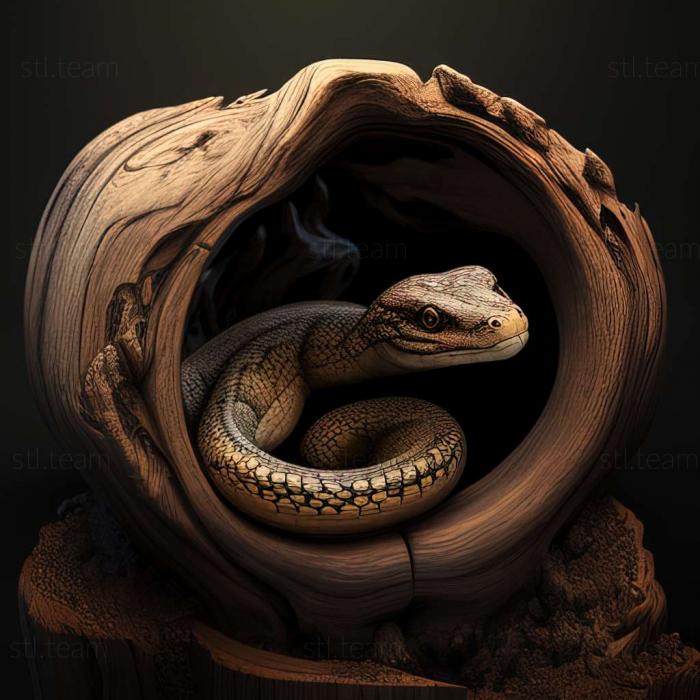 Animals Cylindrophis opisthorhodus